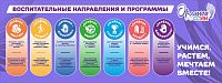Баннер ОРЛЯТА РОССИИ (Фиолетовый), 4*1,5м
