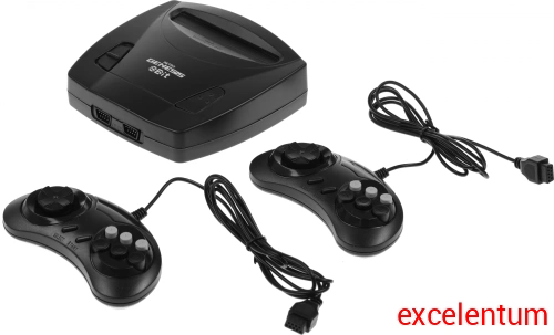 Игровая консоль Retro Genesis Junior черный в комплекте: 300 игр фото 2 Игровая консоль Retro Genesis Junior черный в комплекте: 300 игр фото 2