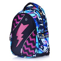 Рюкзак эргоном светящийся 40x30x16 см. Отделение для ноуSeventeen Молния вес 720 гр