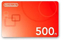Карта оплаты пополнение игровой валюты Nintendo 500 JPY Japan