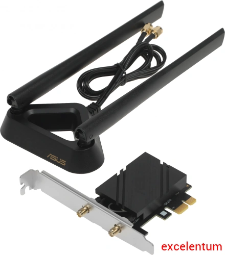 Сетевой адаптер Wi-Fi + Bluetooth Asus PCE-BE92BT