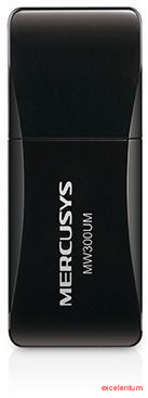 Сетевой адаптер Wi-Fi Mercusys MW300UM Сетевой адаптер Wi-Fi Mercusys MW300UM
