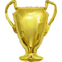 Шар (33''/84 см) Фигура, Кубок Чемпиона, Золото, 1 шт. в уп.
