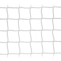 Сетка заградительная, ячейка 40х40мм, толщина нити 3,5мм, безузловая, белая