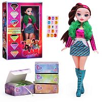 Модная кукла Glam Divas Sporty Diva Джинни с аксессуарами, 25 см