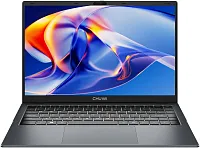 Ноутбук Chuwi GemiBook Xpro N-series N150 16Gb SSD512Gb Intel Graphics 14.1" IPS FHD (1920x1080) Windows 11 Home grey WiFi BT Cam 5000mAh