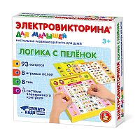 Игра Электровикторина для малышей "Логика с пеленок"