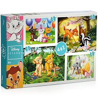 Пазлы 4в1 "Легенды Disney" (Disney)