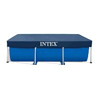 Тент на прямоугольный каркасный бассейн 260 х 160 см, 28036 INTEX