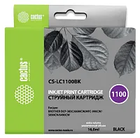 Картридж струйный Cactus CS-LC1100BK