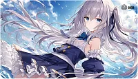 Коврик для мыши Cactus Anime blue