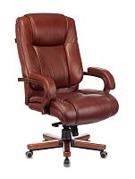 Кресло руководителя Бюрократ  T-9925WALNUT