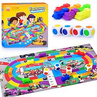 Настольная игра "Гонка" в коробке