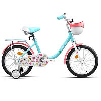 Велосипед 16" Rocket Bella, цвет бирюзовый