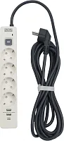 Сетевой фильтр Powercom SP-01 USB2A1CW 3,0М