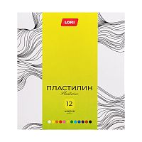 Пластилин "Классика" 12 цв, 20 гр, пенал