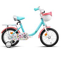 Велосипед 14" Rocket Bella, цвет бирюзовый