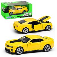 Машинка 1:24 Chevrolet Camaro ZL1, желтый