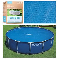Тент на бассейн Solar Cover, подходит для 18-футовых, 28015 INTEX