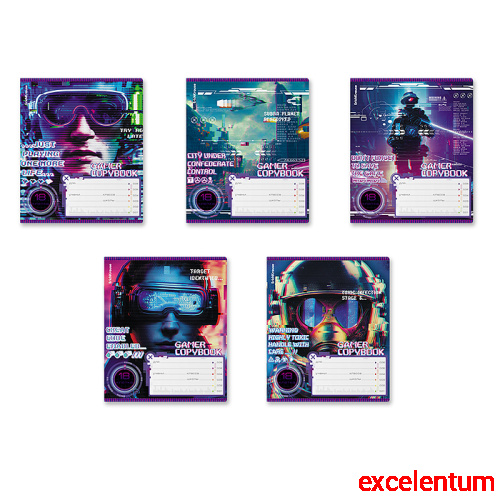 Тетрадь 18л., линейка, Cyber Game Тетрадь 18л., линейка, Cyber Game