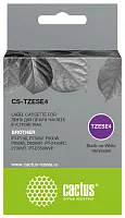 Картридж ленточный Cactus CS-TZESE4