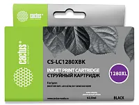 Картридж струйный Cactus CS-LC1280XBK
