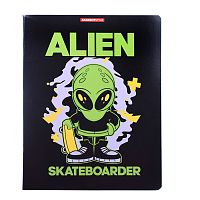 Тетрадь 48л. клетка "Пришельцы"