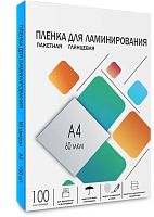 Пленка для ламинирования Heleos 60мкм A4 (100шт) глянцевая 216x303мм  LPA4-60