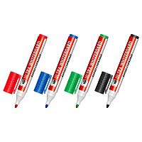Маркеры стираемые для белой доски, набор 4 цвета "Ultra whiteboad marker" 3 мм