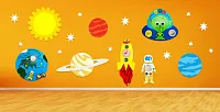 Комплексное настенное решение «В космосе»