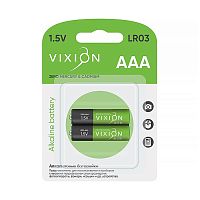 Батарейка алкалиновая Vixion LR03 - AAA (блистер 2шт)