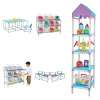 Комплекс игровой сборно-разборный. Для организации занятий, игровой деятельности и хранения игрового материала