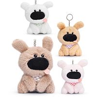 Мягкая игрушка-брелок "Собака Рекс" 15см