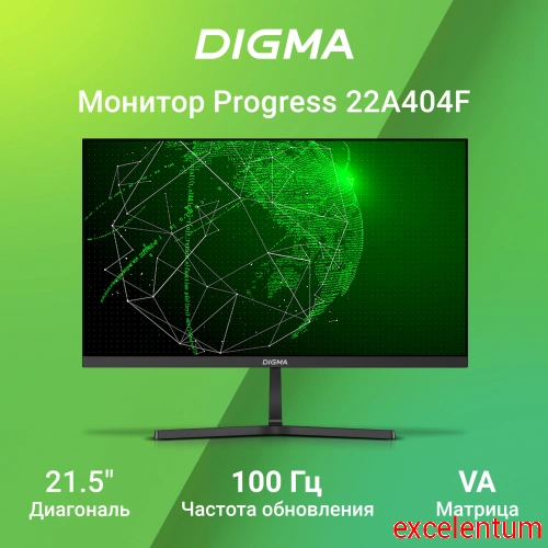 Монитор Digma 21.5" Progress 22A404F фото 3