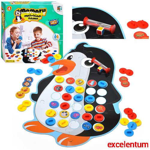 Настольная игра "Умный пингвин" Настольная игра "Умный пингвин"