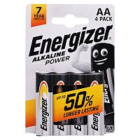 Батарейки алкалиновые Energizer Alkaline Power LR6 BL4
