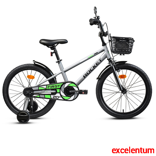Велосипед 20" Rocket First, цвет серый Велосипед 20" Rocket First, цвет серый