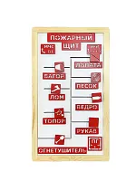 Развивающая панель «Правила пожарной безопасности»