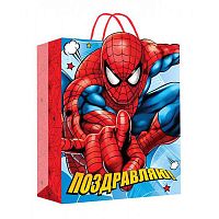 Пакет подарочный с фигурной вырубкой m, 18*23*10 см.