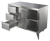 Стол СТ-С-950.700-02-Р-3Л (СТ-2/950/700 с ящиками)