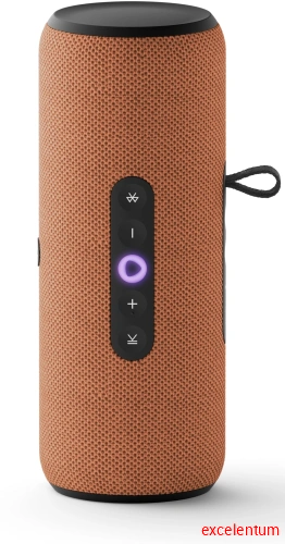 Умная колонка Yandex Стрит Алиса оранжевый 30W 2.0 BT/Wi-Fi 10м 3300mAh (YNDX-00030ORG)