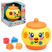 Обучающая игрушка "Горшочек" Шаинский музыка, в коробке