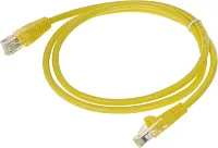 Патч-корд cat.5E molded 1м желтый RJ-45 (m)-RJ-45 (m) (упак.:1шт)