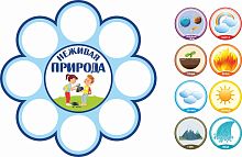 Обучающий стенд НЕЖИВАЯ ПРИРОДА, 0,6*0,6м