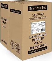 Кабель Exegate UTP4-C5e-CU-S25-IN-PVC-GY-305-FLUKE UTP