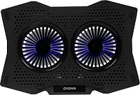 Подставка для ноутбука Digma D-NCP180-2x110