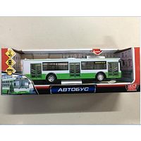 Модель пластик свет-звук Лиаз Автобус 29 см, зеленый