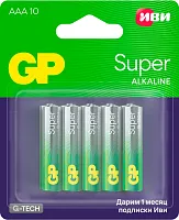 Батарея GP Super Alkaline 24A/IVI-2CR10