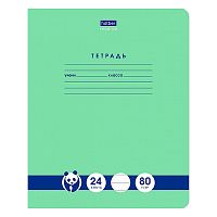 Тетрадь 24л. линия "Панда-Тетрадь" А5ф класс "A" 80г/кв.м