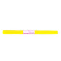 Бумага гофрированная (креповая) 32 г/м², 50x250 см в рулоне, желтая